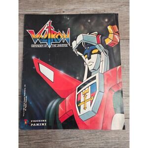 Vintage 1984 Panini Voltron: Defender of the Universe Sticker Album Collectible!